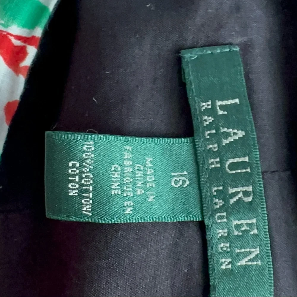 Ralph Lauren Multicolor Floral A-Line Skirt - Picture 4 of 4